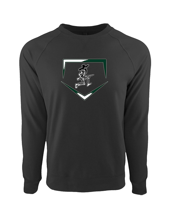 Wachusett Regional HS Softball Plate - Crewneck Sweatshirt