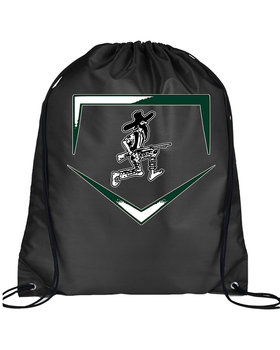 Wachusett Regional HS Softball Plate - Drawstring Bag