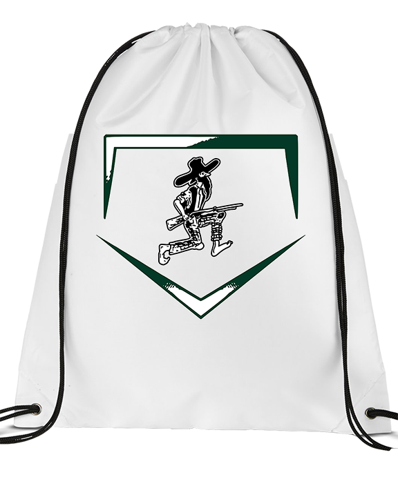 Wachusett Regional HS Softball Plate - Drawstring Bag