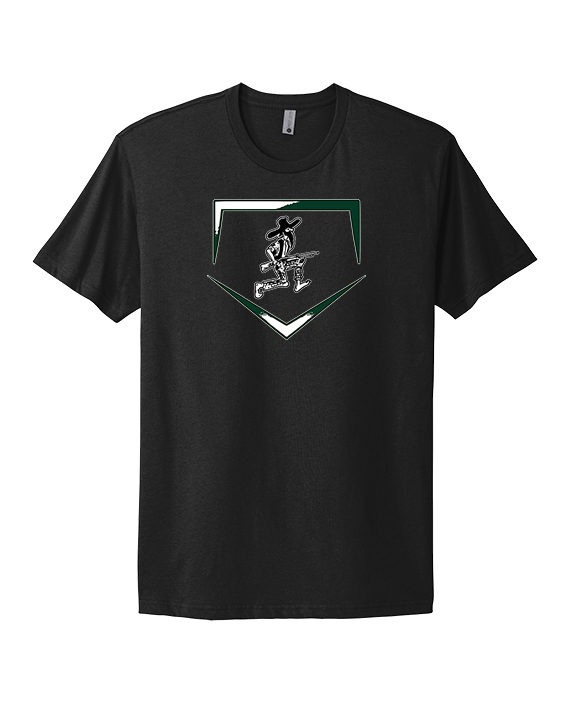 Wachusett Regional HS Softball Plate - Mens Select Cotton T-Shirt