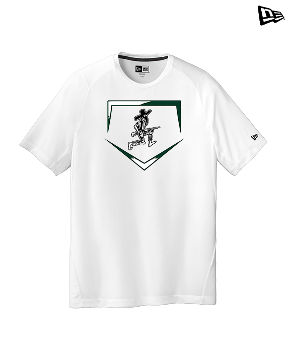 Wachusett Regional HS Softball Plate - New Era Performance Shirt