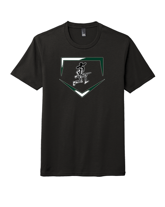 Wachusett Regional HS Softball Plate - Tri-Blend Shirt