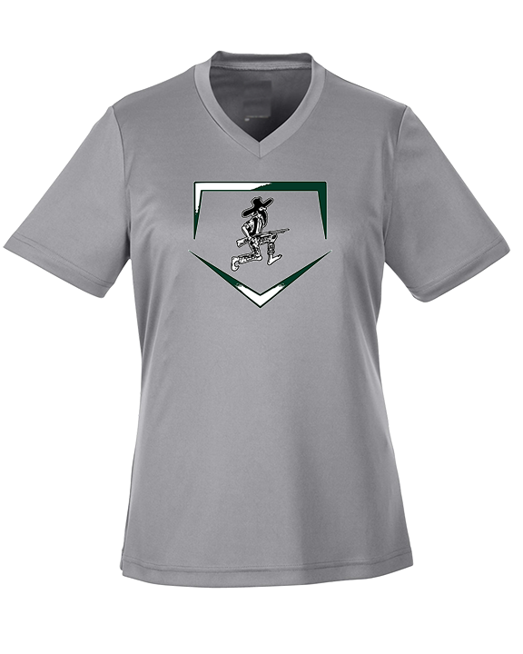 Wachusett Regional HS Softball Plate - Womens Performance Shirt