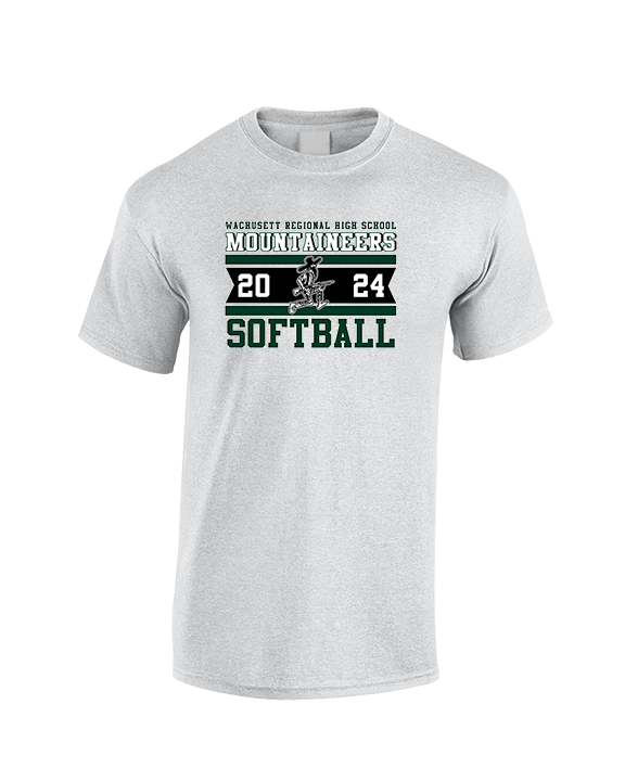 Wachusett Regional HS Softball Stamp - Cotton T-Shirt