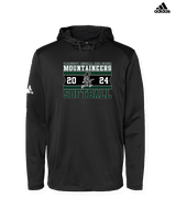 Wachusett Regional HS Softball Stamp - Mens Adidas Hoodie