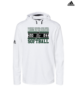 Wachusett Regional HS Softball Stamp - Mens Adidas Hoodie