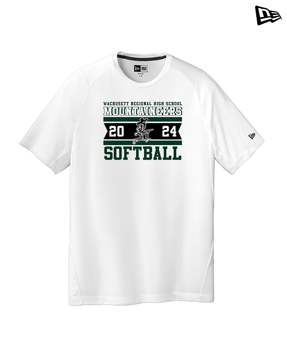 Wachusett Regional HS Softball Stamp - New Era Performance Shirt