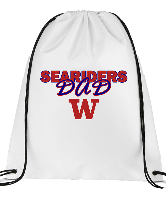 Waianae HS Football Dad - Drawstring Bag