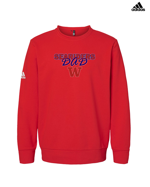 Waianae HS Football Dad - Mens Adidas Crewneck