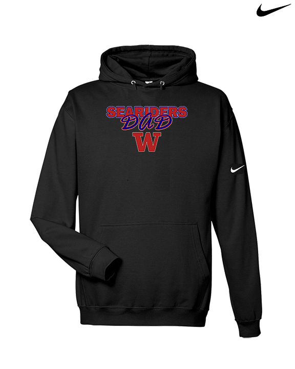 Waianae HS Football Dad - Nike Club Fleece Hoodie