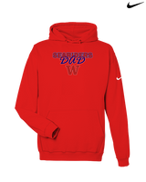 Waianae HS Football Dad - Nike Club Fleece Hoodie