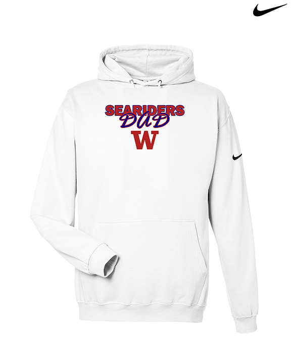Waianae HS Football Dad - Nike Club Fleece Hoodie
