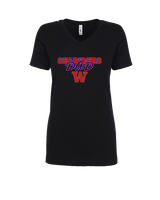 Waianae HS Football Dad - Womens Vneck