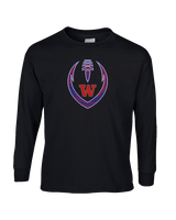 Waianae HS Football Full Football - Cotton Longsleeve