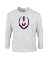 Waianae HS Football Full Football - Cotton Longsleeve