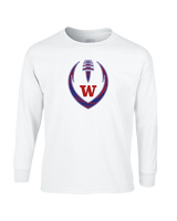 Waianae HS Football Full Football - Cotton Longsleeve