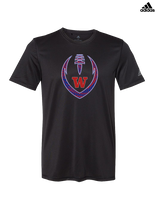 Waianae HS Football Full Football - Mens Adidas Performance Shirt