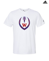 Waianae HS Football Full Football - Mens Adidas Performance Shirt