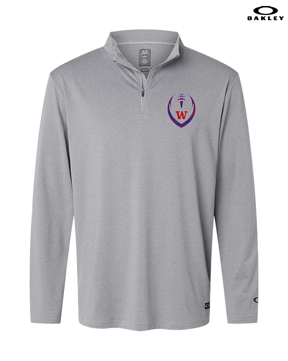 Waianae HS Football Full Football - Mens Oakley Quarter Zip