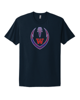 Waianae HS Football Full Football - Mens Select Cotton T-Shirt