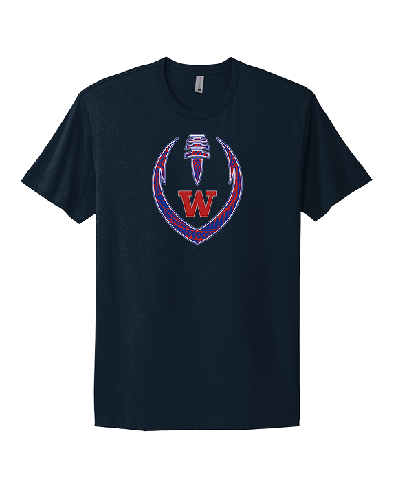 Waianae HS Football Full Football - Mens Select Cotton T-Shirt