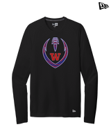 Waianae HS Football Full Football - New Era Performance Long Sleeve