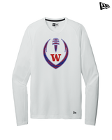 Waianae HS Football Full Football - New Era Performance Long Sleeve