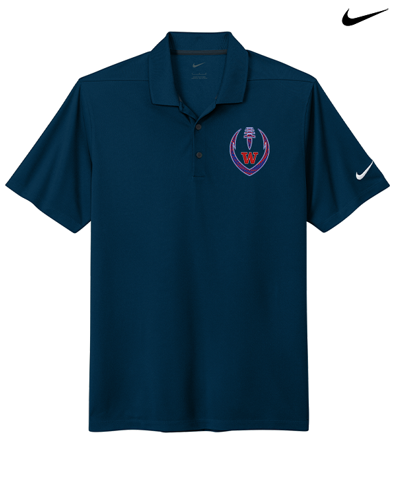 Waianae HS Football Full Football - Nike Polo