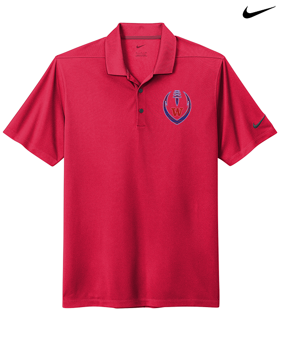 Waianae HS Football Full Football - Nike Polo