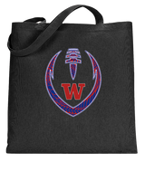 Waianae HS Football Full Football - Tote