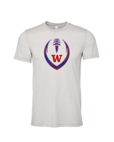 Waianae HS Football Full Football - Tri-Blend Shirt