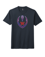 Waianae HS Football Full Football - Tri-Blend Shirt