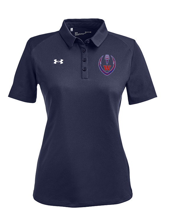 Waianae HS Football Full Football - Under Armour Ladies Tech Polo