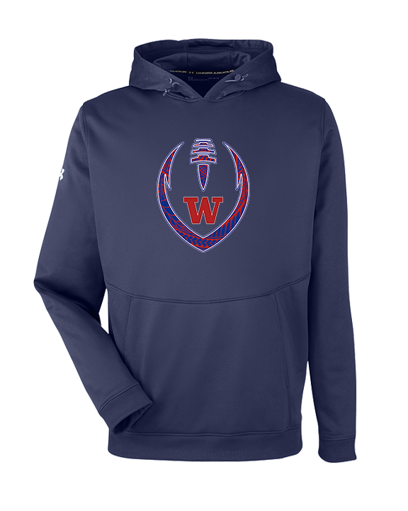 Waianae HS Football Full Football - Under Armour Mens Storm Fleece