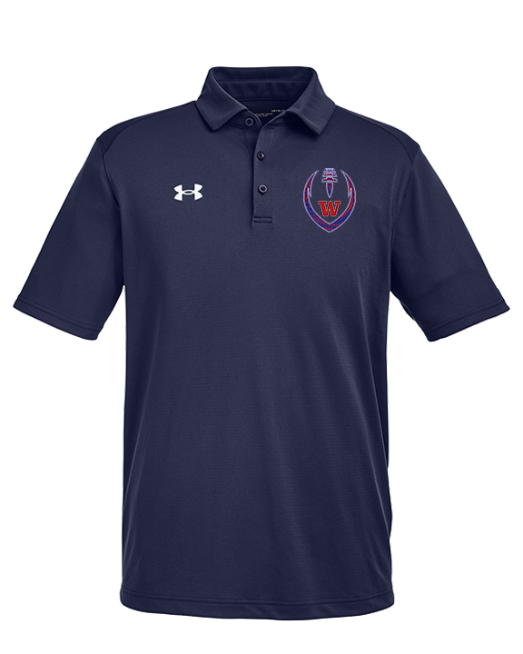 Waianae HS Football Full Football - Under Armour Mens Tech Polo