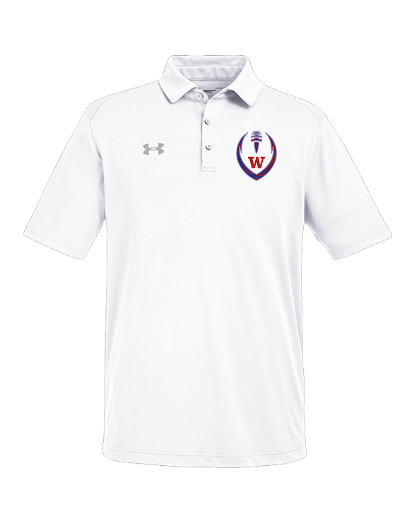 Waianae HS Football Full Football - Under Armour Mens Tech Polo