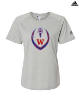 Waianae HS Football Full Football - Womens Adidas Performance Shirt