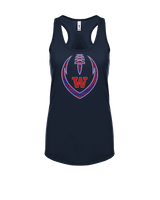 Waianae HS Football Full Football - Womens Tank Top