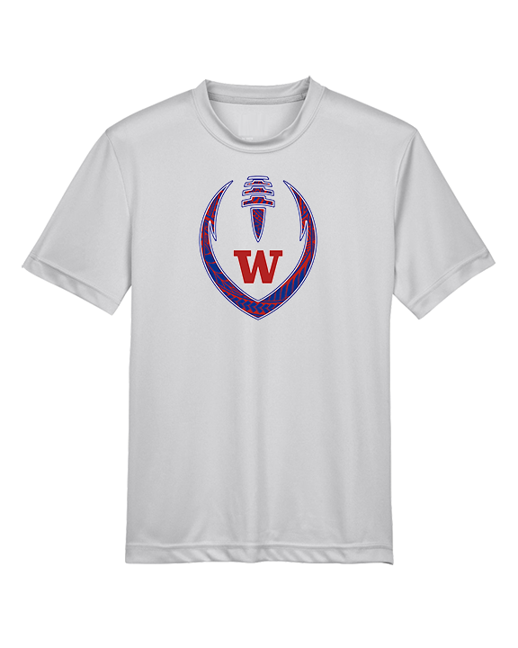 Waianae HS Football Full Football - Youth Performance Shirt