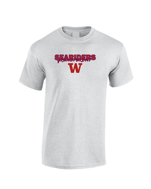 Waianae HS Football Grandparent - Cotton T-Shirt