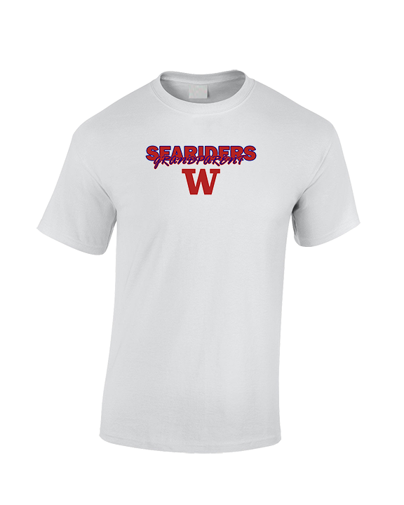 Waianae HS Football Grandparent - Cotton T-Shirt