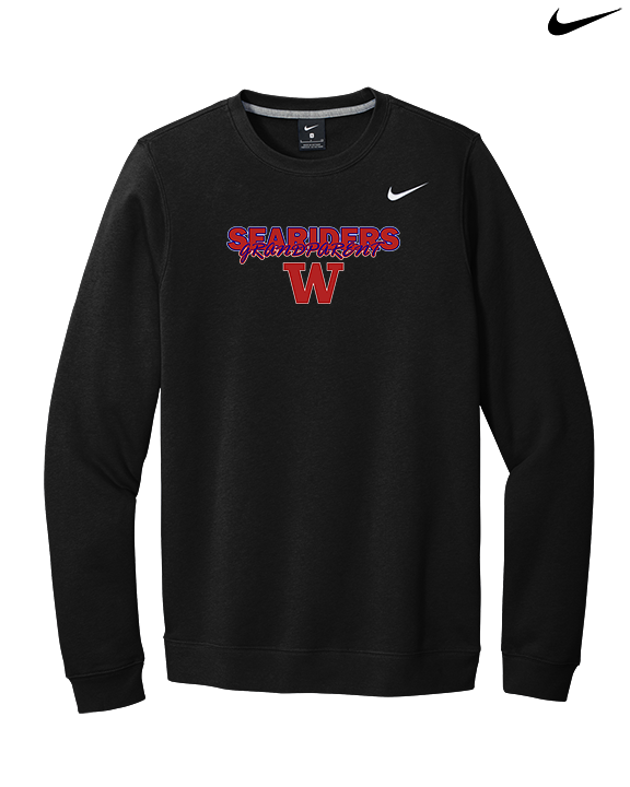 Waianae HS Football Grandparent - Mens Nike Crewneck