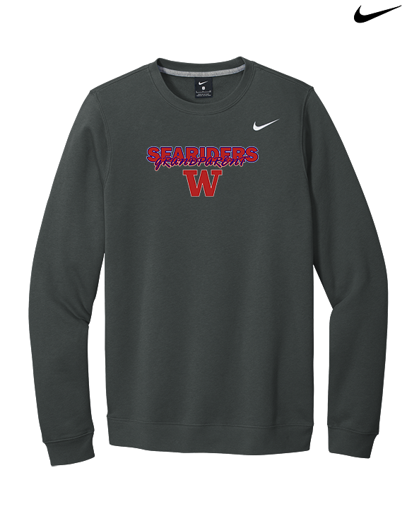 Waianae HS Football Grandparent - Mens Nike Crewneck