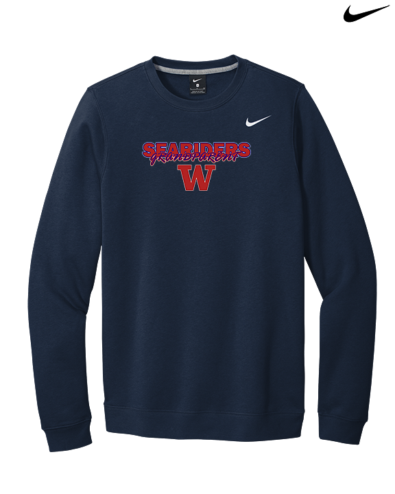Waianae HS Football Grandparent - Mens Nike Crewneck