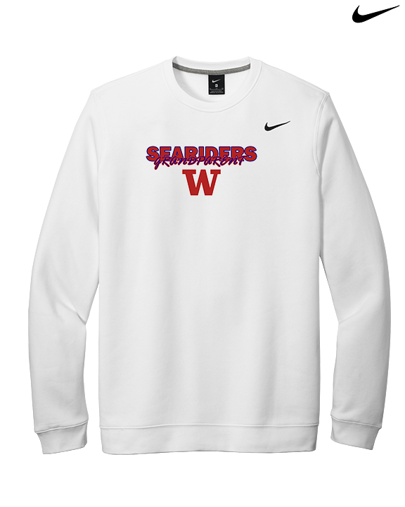 Waianae HS Football Grandparent - Mens Nike Crewneck