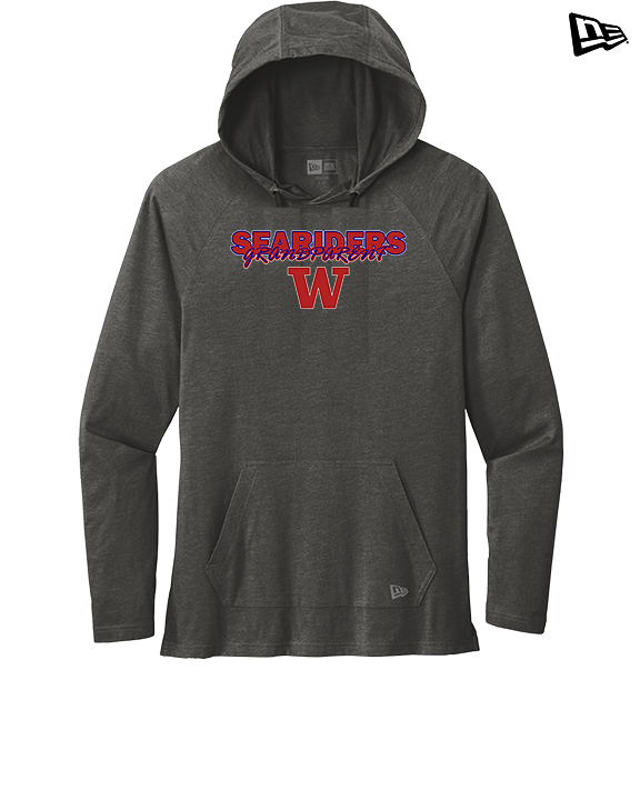 Waianae HS Football Grandparent - New Era Tri-Blend Hoodie