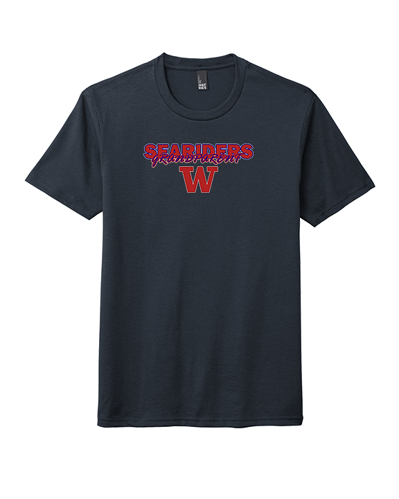 Waianae HS Football Grandparent - Tri-Blend Shirt