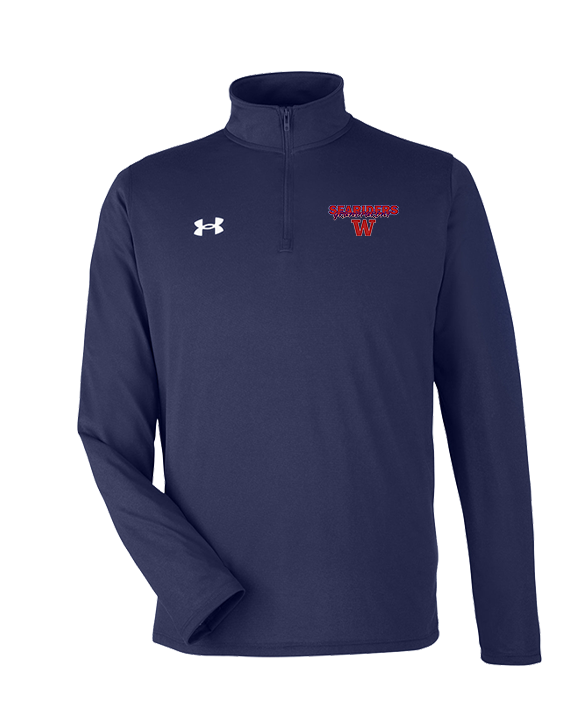 Waianae HS Football Grandparent - Under Armour Mens Tech Quarter Zip