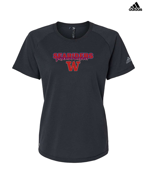 Waianae HS Football Grandparent - Womens Adidas Performance Shirt