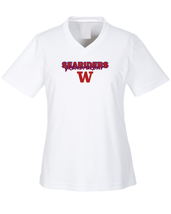 Waianae HS Football Grandparent - Womens Performance Shirt